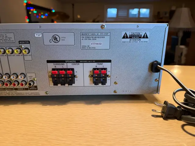 Vintage Sony Stereo Receiver STR-K740P Surround Sound Digital  in Stereo Systems & Home Theatre in Mississauga / Peel Region - Image 9