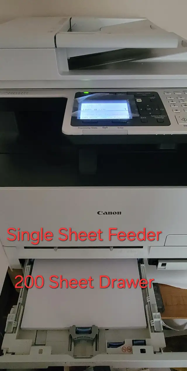 Canon MF8280 imageCLASS Colour Laser Printer in Printers, Scanners & Fax in City of Toronto - Image 5