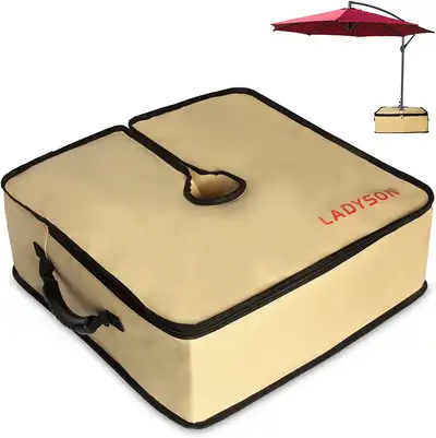 LADYSON Square Umbrella Base Weight Bag, View more