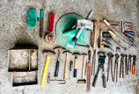 BLACKSMITH/ FARRIER TOOLS ... ALL YOU NEED TO BE A FARRIER best