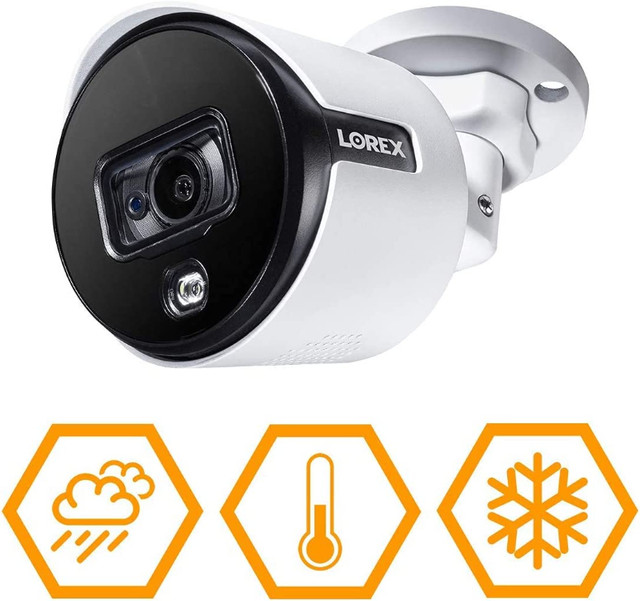 Lorex 4K Active Deterrence Security Bullet Camera in Cameras & Camcorders in Windsor Region - Image 4