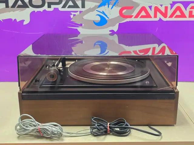 Wooden Base Dual 1215 3-Speed Idler-Drive Turntable for Sale. | Stereo ...