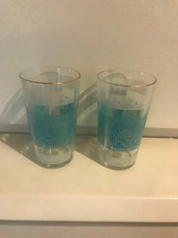 Set of 1960’s glasses / verres 