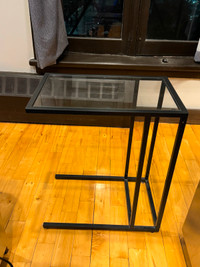 Glass End Tables (x2)