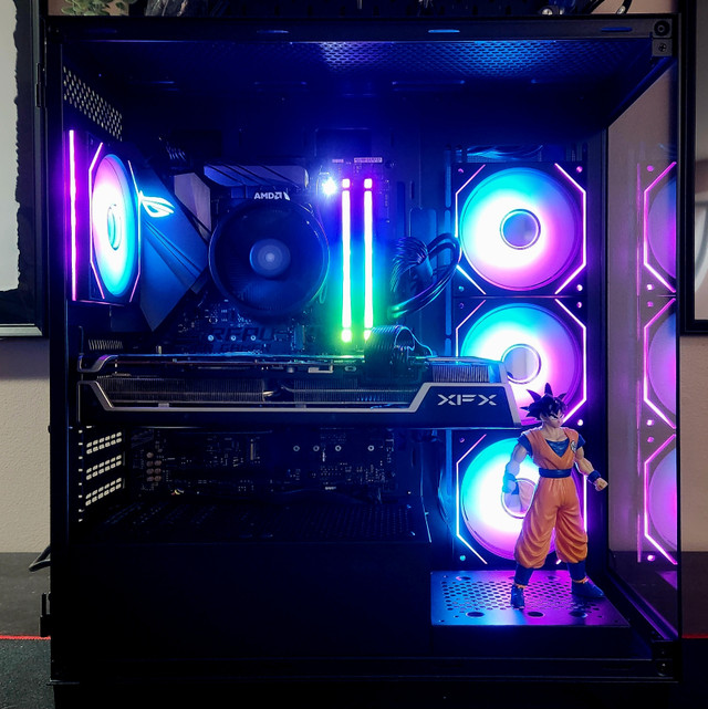SUPERB Gaming PC - Ryzen 5500, RX 6800, 32GB RAM, SSD+HDD, WiFi in Desktop Computers in Ottawa - Image 3