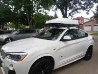 2018 BMW X4 Jet Wing Bare Roof Car Rack, CargoBox  NOT  included