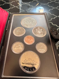 1978  Canadian Mint Silver Double dollar Proof Set