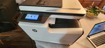 HP PageWide 577 dw Multi Purpose Printer with spare toner, View more