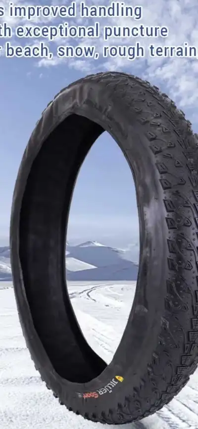 2 NEW 26 X 4 in. Fat Bike Tires, View more