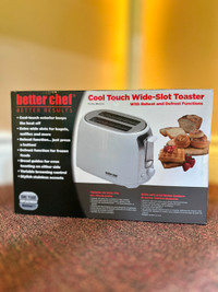 Better Chef Cool-Touch Wide-Slot Toaster