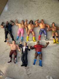 WWF LJN Rubber Wrestlers