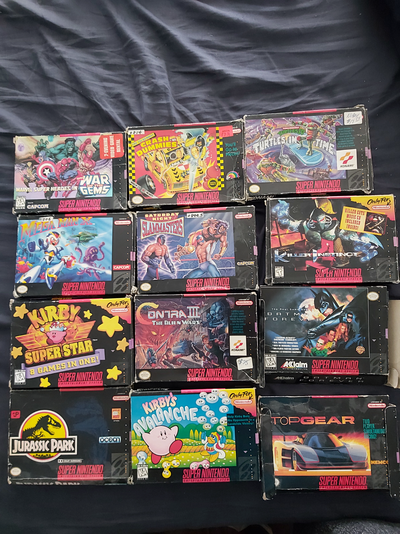 RETRO GAMES - SUPER NINTENDO, View more