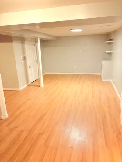 Welcome to this bright and spacious 1-bedroom, 1-bathroom basement apartment located in a quiet and...