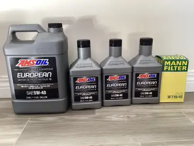 I am selling a new Amsoil European Motor Oil, SAE 5W-40, perfect for maintaining the performance and...