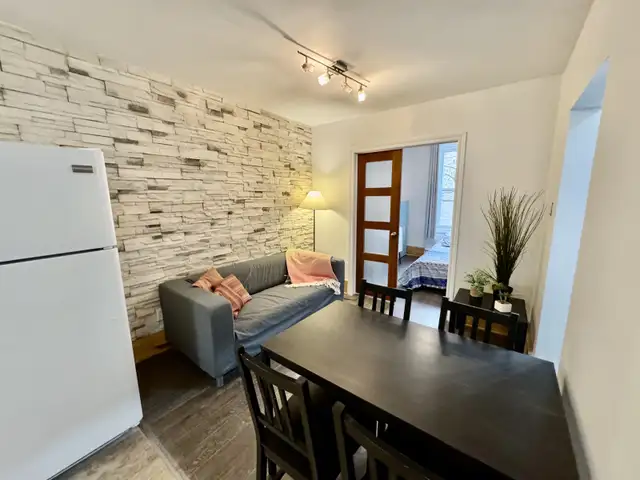 Superbe 4 1/2 rénové! 10 min centre-ville!