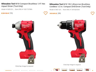 Milwaukee Tools, View more