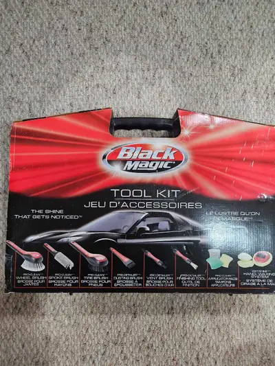 NEW Black Magic car detailing kit, View more