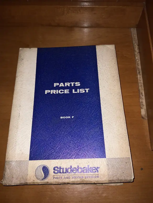Studebaker Parts Price List in Arts & Collectibles in Chatham-Kent - Image 2
