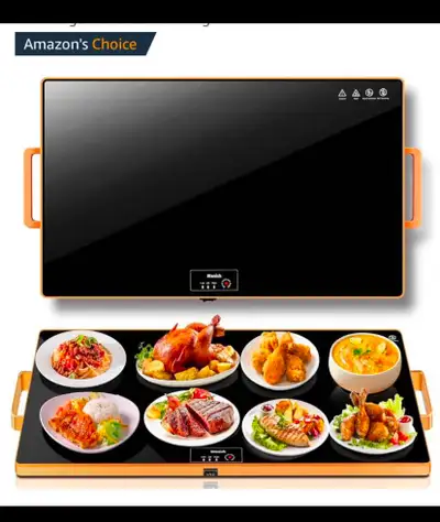 Food Warming Mat with Thermostat, View more