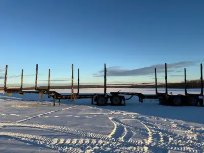2023 Freflyt B-train log trailer -9’6” bunks -Recent brakes -no accidents