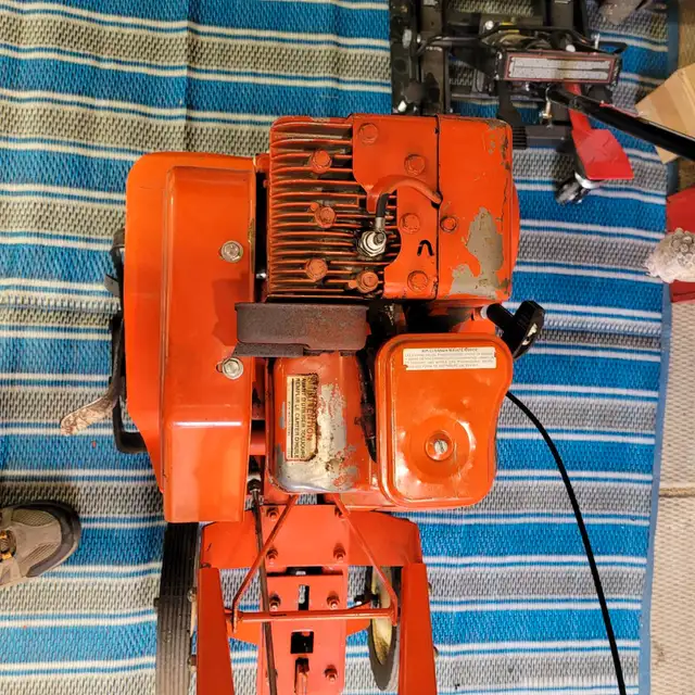 gilson 5hp rototiller c/w reverse 63848996195585122