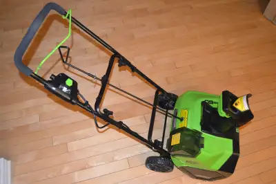 *Brand New* *NO BATTERY* - Greenworks 60V Snowblower 20-in width, View more