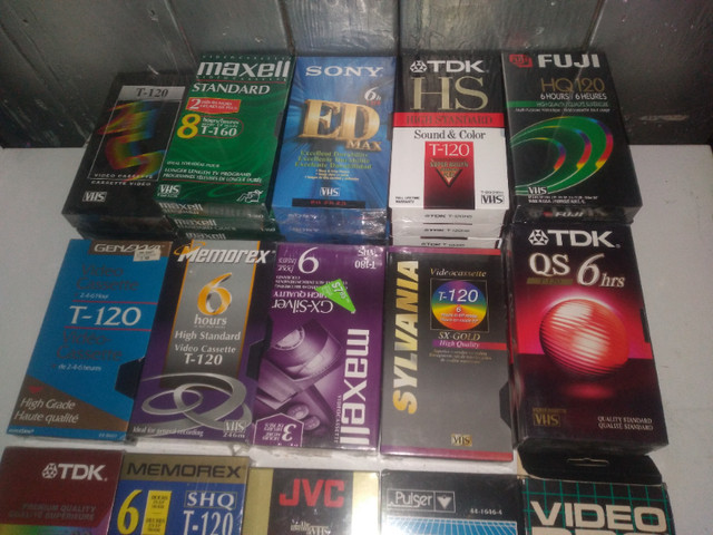 24 Blank VHS Tapes in Video & TV Accessories in St. Catharines - Image 3