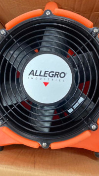 Allegro 9536 8" Axial DC plastic blower (New)