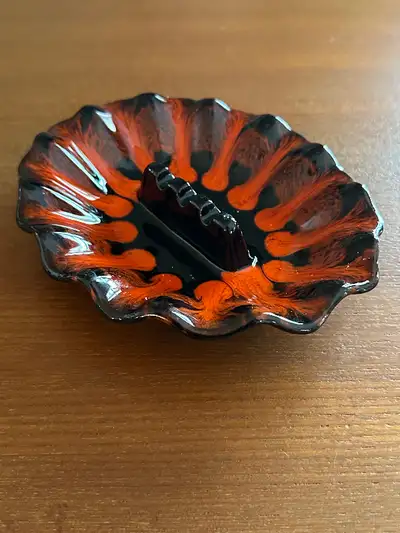 CENDRIER VINTAGE RETRO MID CENTURY MCM ASHTRAY CÉRAMIQUE POTTERY, View more