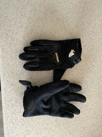 Thor kids motorcycle/bmx gloves black