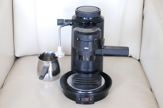 Braun Espresso, Cappuccino Coffee Maker Machine, used. in Coffee Makers in Calgary