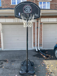 Spalding Toronto Raptors kids adjustable basketball net 