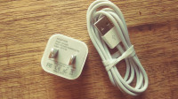 Apple  USB-A to Lightning Charge Cable + adapter