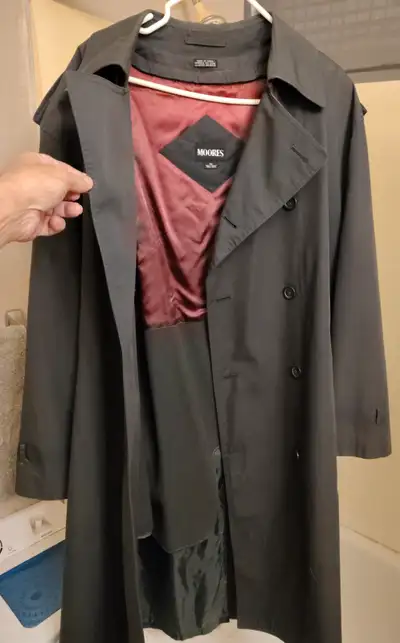 New Full Length Double Breasted Trench Coat, View more