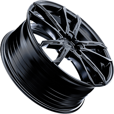 EW IN BOX, set of four aluminum rims ENVY FF-1 flow formed 19" x 8.5" 5x120 +35 64.1 Liquid Metal co...