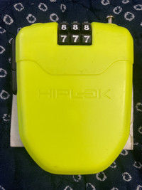 Hiplok cable lock (new with instructions)