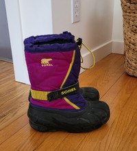Girls size 3 Sorel Winter Boots