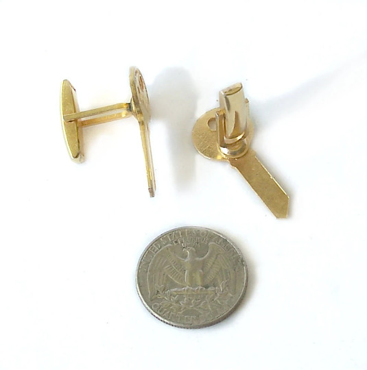 Vintage Cuff Links Cufflinks YALE and Towne KEY Gold Tone in Arts & Collectibles in St. Catharines - Image 3