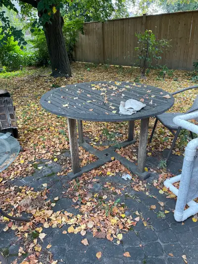 Outdoor Wooden Table, View more