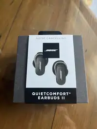 New Bose QuietComfort II Earbuds  