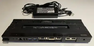 Toshiba Port Replicator III Docking Station PA5116C-1PRP, View more