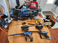 Paintball equipment and gear