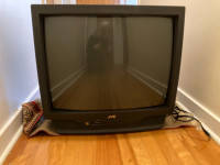 FREE  TV  (JVC  27 inch screen)