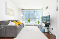 Furnished 1 Br+ Parking incl. Executive Suite with Best Views.