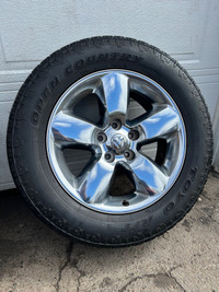 OEM 2018 dodge ram wheels , 5x139.7 + tires 