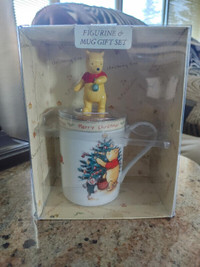 ~ NEW Royal Doulton Winnie The Pooh Figurine & Mug Set