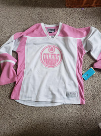 Edmonton Oilers Jersey Pink