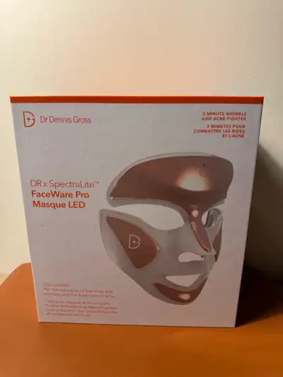 Brand new in box - Dr Dennis Gross red & blue light therapy LED mask! $615 + tax through Sephora! Me...