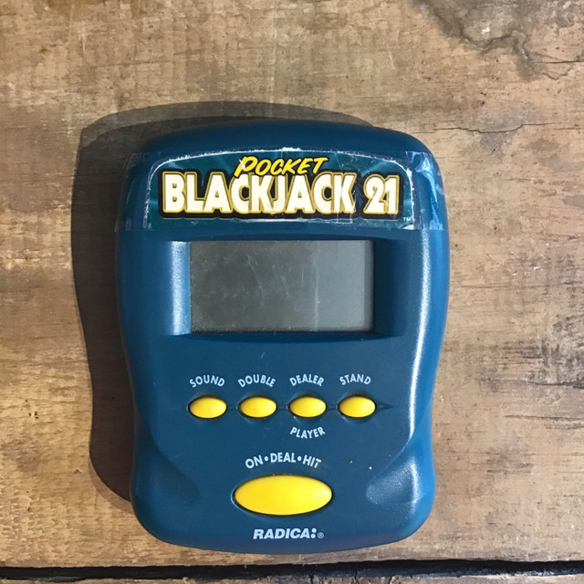 Vintage Pocket Blackjack 21 handheld game in Toys & Games in Woodstock