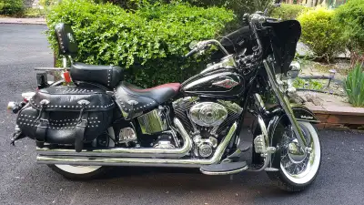 Heritage Softail Classic HD. This is not your adverage Softail. Extremely well maintained and looked...